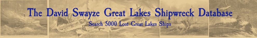 David Swayze Great Lakes Shipwreck Database
